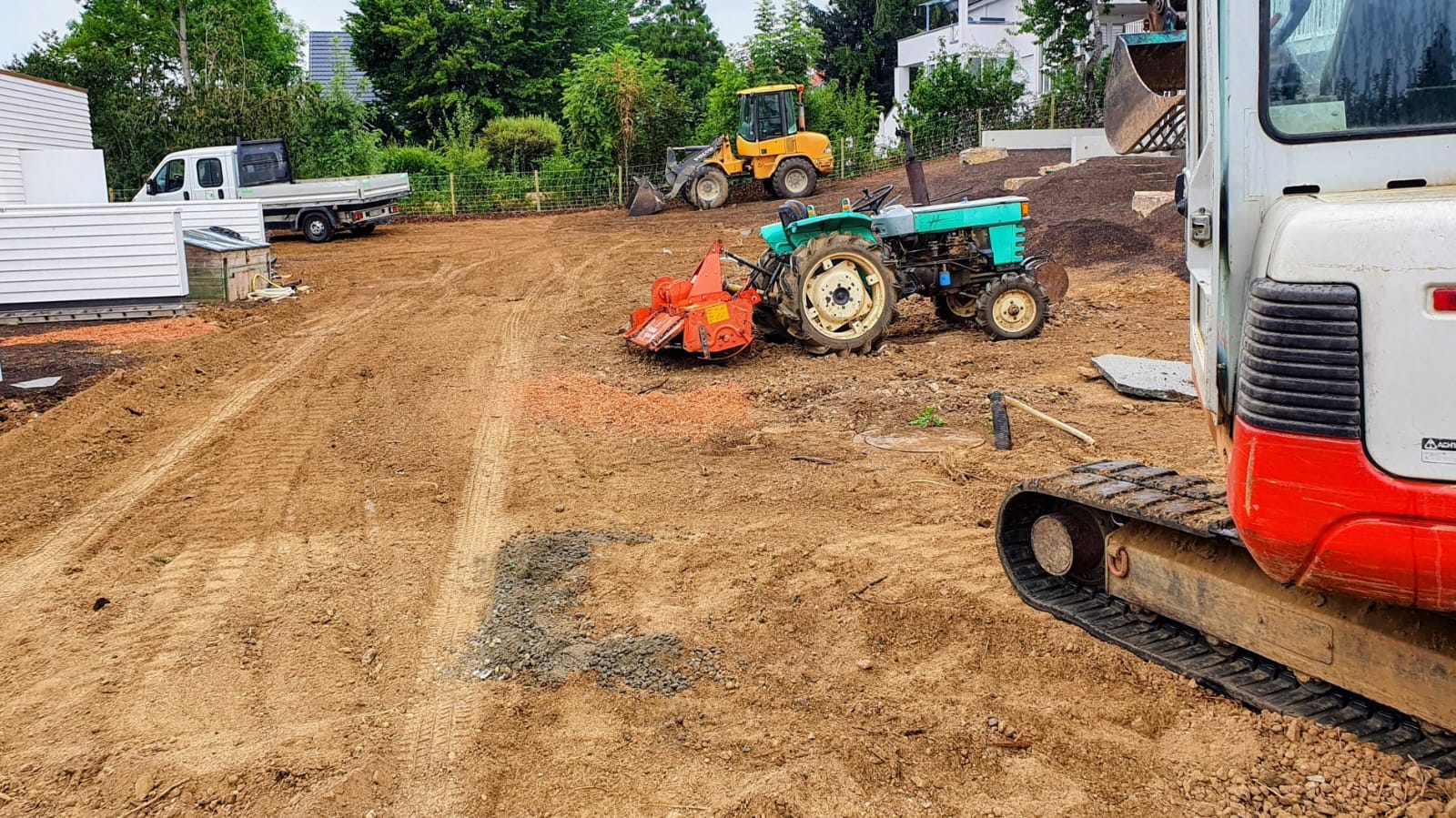 Gartenbau Angebot Filderstadt – Team bei der Arbeit