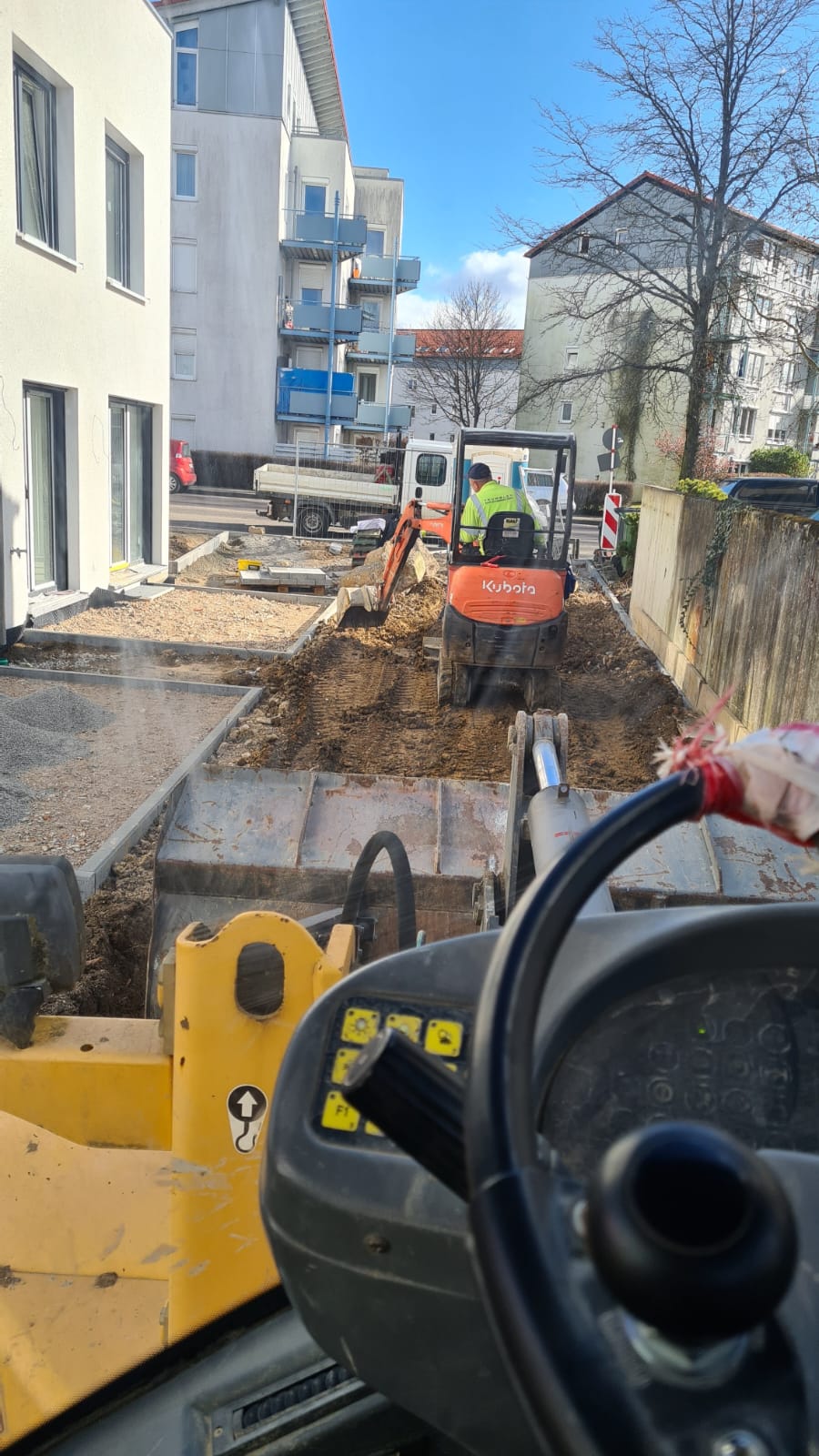 Gartenbau Angebot Filderstadt – Team bei der Arbeit